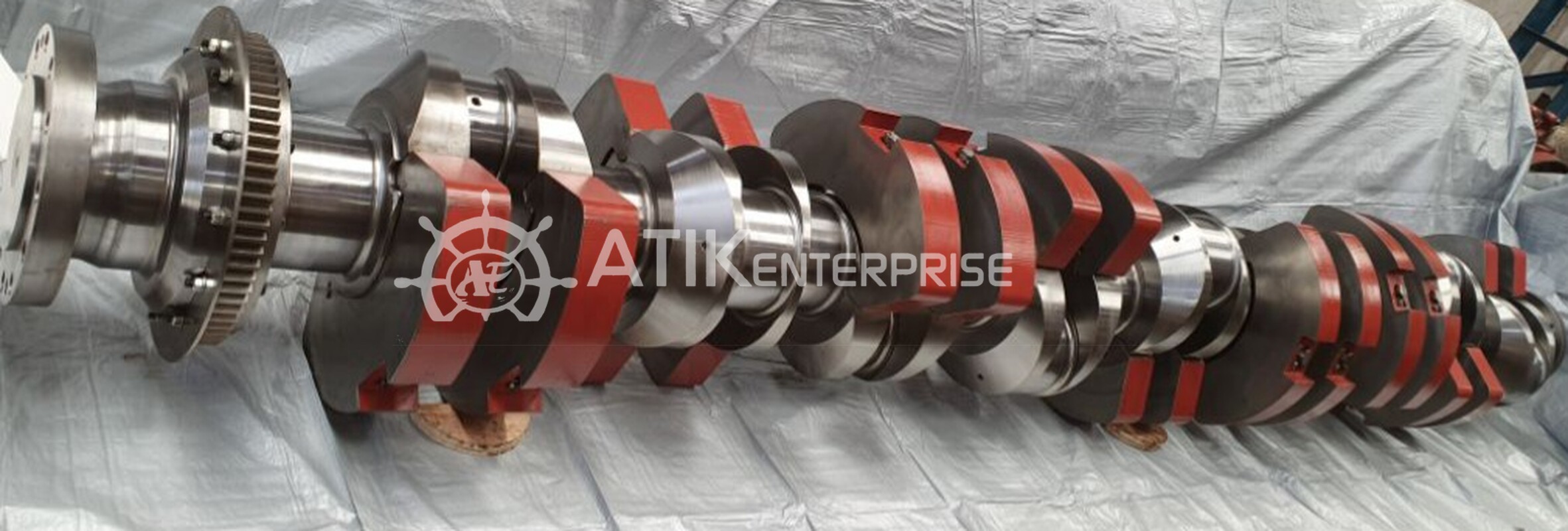 MAN B&W 9L 2832H CRANKSHAFT